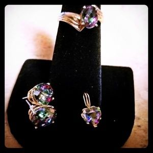 Gorgeous Mystic Topaz Set